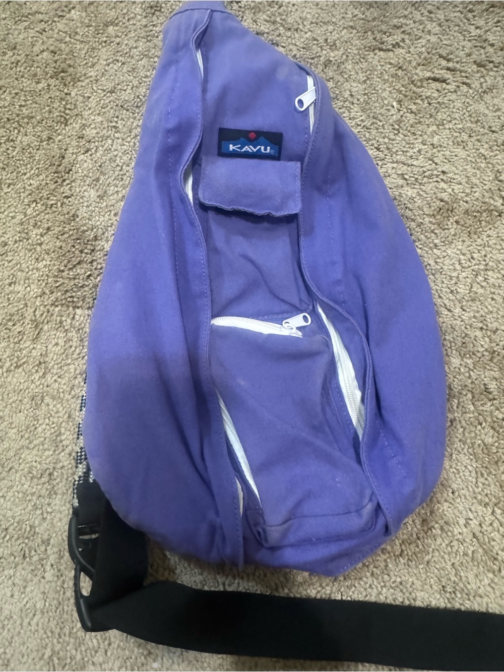 Kavu Lavender Crossbody Sling Pack